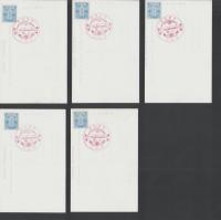 (絵葉書）小樽高等商業学校絵葉書　袋付5枚(北海道）