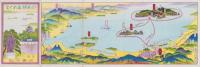（鳥瞰図）びわ湖島めぐ里（滋賀県）