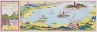 （鳥瞰図）びわ湖島めぐ里（滋賀県）