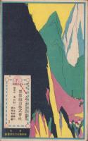 （鳥瞰図）天下の神秘境　黒部峡谷（富山県）