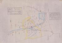 (地図・仮題)長野県平出停車場附近地図（朝日村、伊那富村、小野村、川島村）