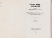 （原書）ELECTRIC FURNACE STEELMAKING（電気炉製鋼）　Ⅰ・Ⅱ　2冊一括