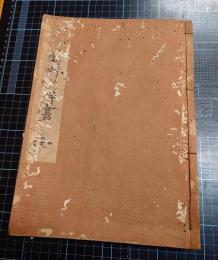 按腹図術秘伝書　原本「伏見藤林良伯『按摩手引』」