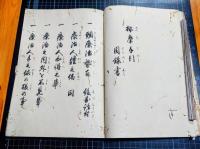 按腹図術秘伝書　原本「伏見藤林良伯『按摩手引』」