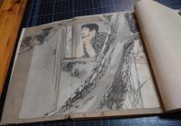 戦争文学　6月之巻寺崎広業画石版口絵入　７月之巻鏑木清方画口絵入　2冊　日露戦争実記・定期増刊