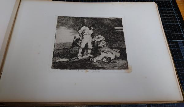 LOS DESASTRES DE LA GUERRA 戦争の惨禍 ゴヤ銅版画集 全80枚