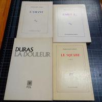 仏文マルグリット・デュラス著書(ガリマール、カイエ・ド・シマネ、MINUIT、P.O.L版)10冊　