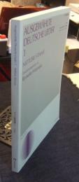 ドイツ歌曲集 1 中声用　楽譜