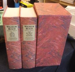 Sämtliche Werke I Und die Moral von der Geschicht - Sämtliche Werke II Was beliebt ist auch erlaubt 　全2巻　ドイツ語版