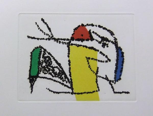 Joan Miro et l'émancipation définitive de la queue du chat