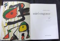 洋書　miró engraver　Ⅲ　1973-1975　507番/2000部　ミロ・エングレーバー3