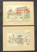木版画京都名所　TEN LOVELY SIGHTS IN KYOTO