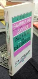 A Guide to Grammar and Usage for Psychology and Related Fields　（洋書・英語）