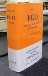 FGO　Finanzgerichtsordnung  Kommentar　洋書ドイツ語