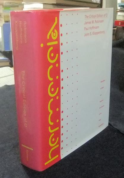 The Critical Edition of Q 洋書（英語）( James McConkey Robinson