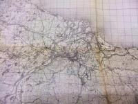 集成五万分一地形図宇治山田第一号　軍事秘密（戦地ニ限リ極秘）　昭和20年製版