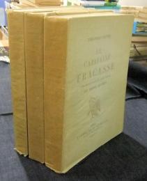 LE CAPITAINE FRACASSE avec 56 aquarelles hors texte par Pierre Lecomte　キャピテン・フラカス　全3冊　フランス語