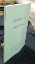 神楽坂解析セミナー　2000年度報告集　科学研究費基盤研究