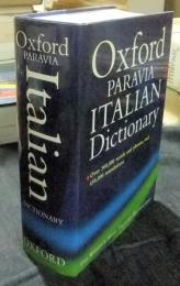 Oxford Paravia Italian Dictionary INGLESE-ITALIANO ITALIANO-INGLESE