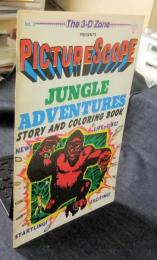 JUNGLE 　ADVENTURES STORY AND COLORING BOOK　英語版　3Dコミック

