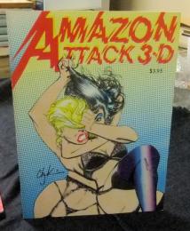 AMAZON ATTACK 3-D　英語版　3Dコミック
