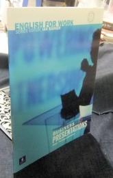 BUSINESS PRESENTATIONS ENGLISH FOR WORK 　CD付　英語版
