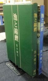 池と錦鯉