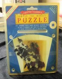 CRYPTIC CLASSICS SADDLE THE HORSES PUZZLE　英語版