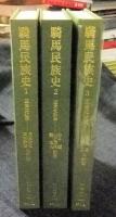 騎馬民族史 : 正史北狄伝　全3巻　東洋文庫197・223・228