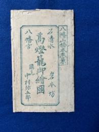 八幡山橋本風景之図