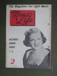 ミュージック・ライフ　第3巻2号　1953.2月号