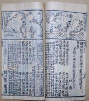 鐘伯敬先生訂補千家詩図註　巻上下１冊