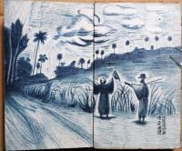 東京近海島の写生紀行