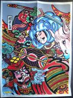 日本の凧大全集 : 彩と形の民芸　附録「江戸錦絵凧」付
