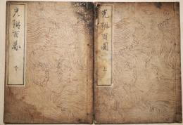 光琳百図　上下　2冊