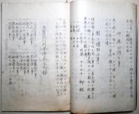 南蛮流外科並金瘡療治目録