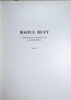 Raoul Dufy Catalogue Raisonne De L'ceuvre Peint　TomeⅣ
  ラウル・デュフィ　カタログ・レゾネ Ⅳ