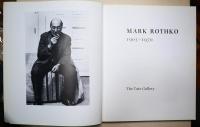 MARK ROTHKO 1903-1970

