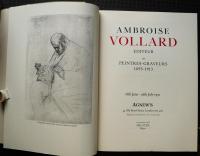AMBROISE VOLLARD EDITEUR LES PEINTRES-GRAVEURS 1895-1913