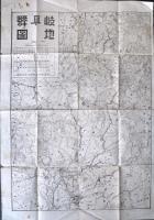 岐阜県地図・裏面　岐阜市稲葉郡郷土地図・岐阜市街図