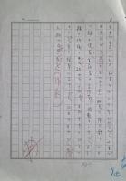 平林たい子草稿　「高血圧と私」