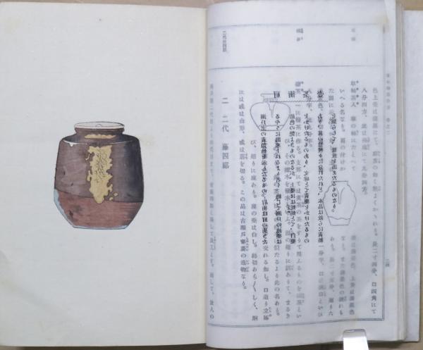 鑑定備考 日本陶器全書 巻一 大正二年 鑑定備考 日本陶器全書 全4冊(大西林五郎編纂) / 古本、中古本