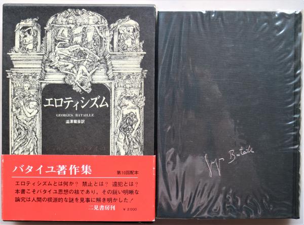 ジョルジュ・バタイユ著作集　10冊（全初版） ジョルジュ・バタイユ著作集 10冊（全初版） （エロティシズム