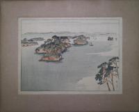 日本風景版画　第三集　東北の部（仙台附近）　