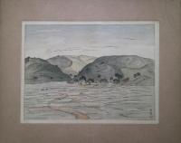 日本風景版画　第三集　東北の部（仙台附近）　