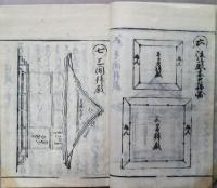 大工雛形秘伝書図解　坤