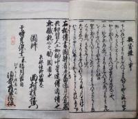 大工雛形秘伝書図解　坤