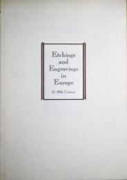 西洋の銅版画 : 15世紀-18世紀