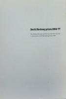 David Hockney prints 1954-77