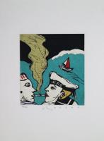 大月雄二郎銅版画集　「Good bye]